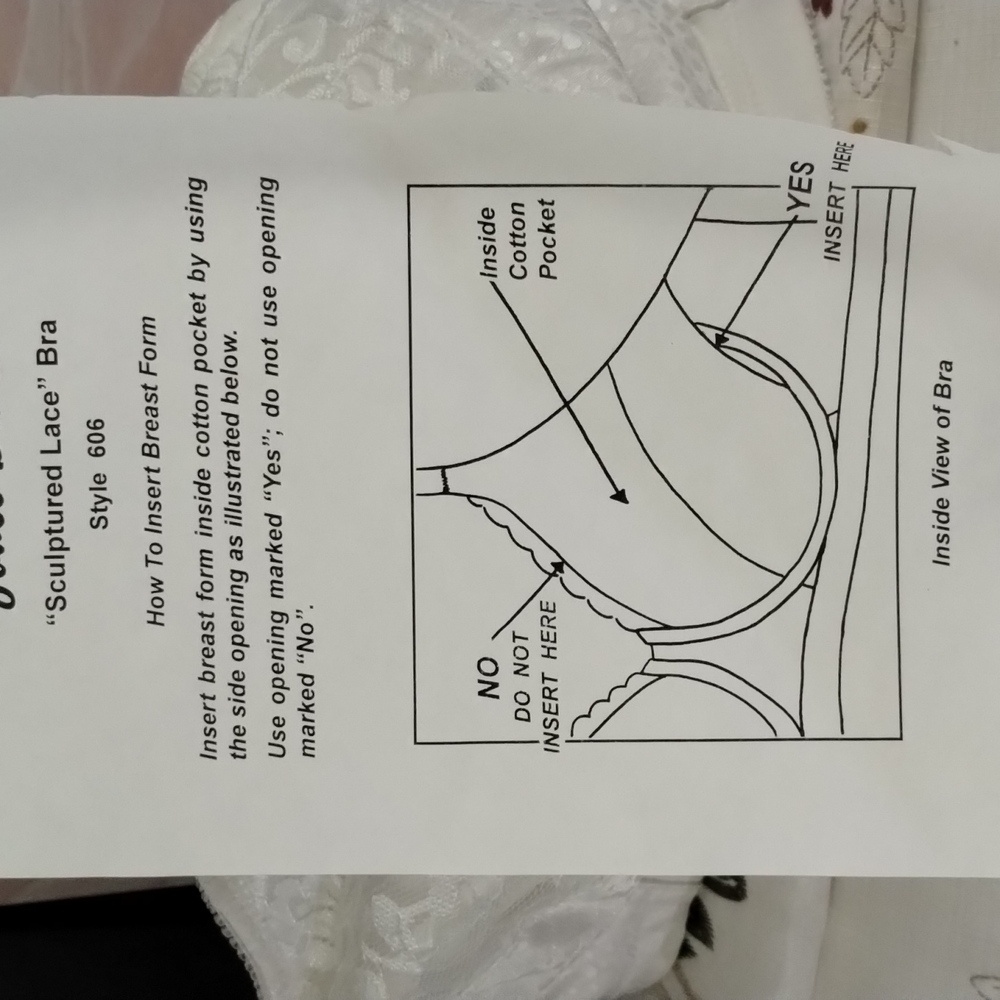 Jodee Mastectomy Bra Size 32c View 2